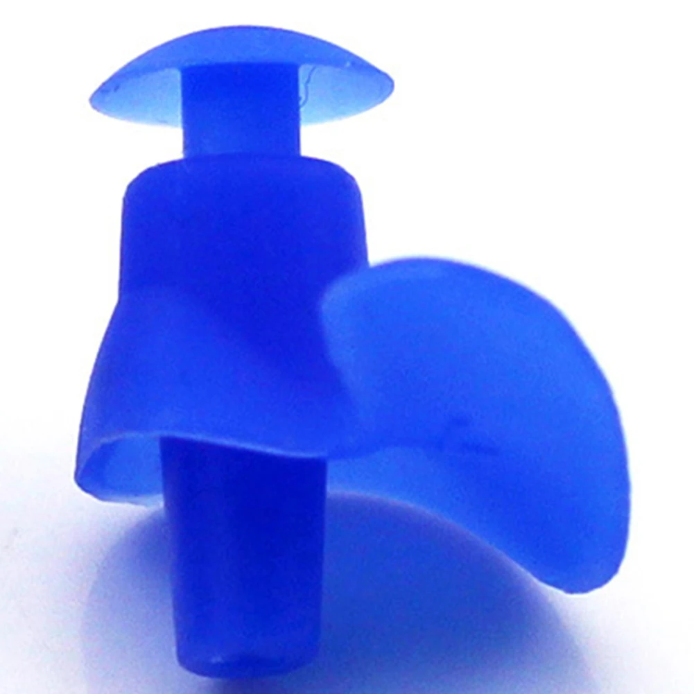 1 Pair Environmental Silicone Spiral Waterproof Dust-Proof Earplugs in Box Water Sports Swimming Accessories
