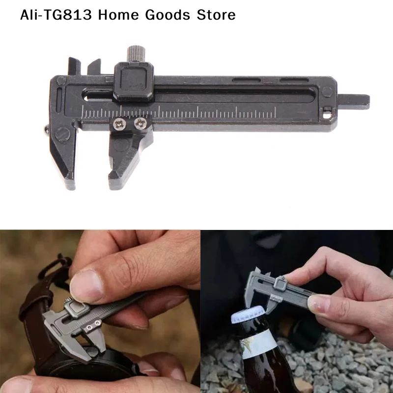 [TG813]High Accuracy Mini Vernier Caliper Portable Design Thickness Gauge Multi-functional Adjustable Spanner