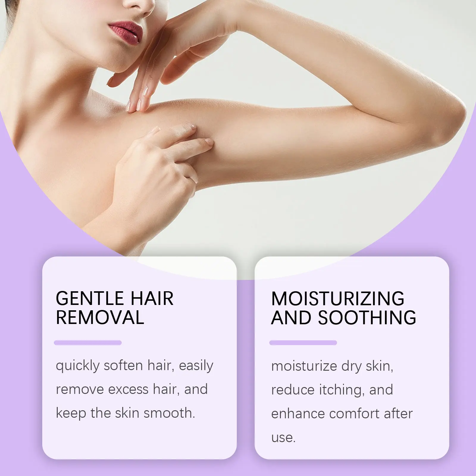Depilatory Wax Strips Hair Removal Cold Wax Paper Summer Depilation Face Neck Arm Underarm Leg Body Smooth Painless Beauty Tools - view 3
