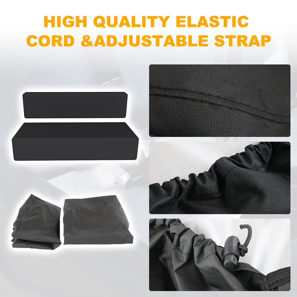 يصلح لكاواساكي البغل 4000 البغل 4010 4x4 SE الديزل الخشاب الصلبة الأخضر HD البغل 3000 3010 3020 مقاوم للماء UTV غطاء مقعد الجبهة #3