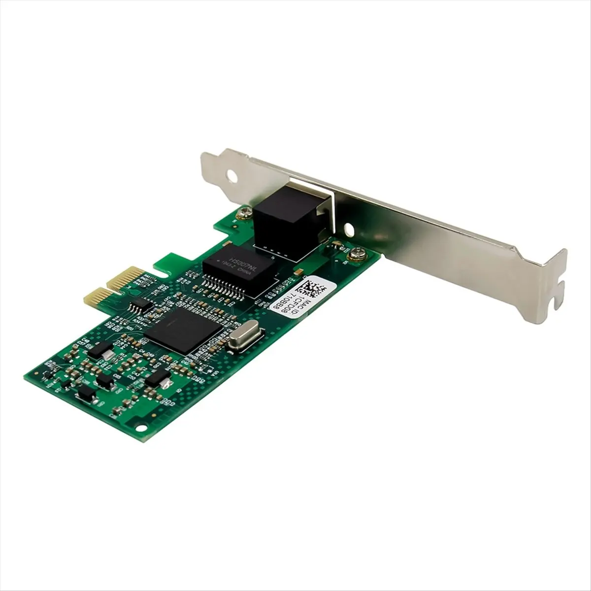 2026 جديد + بطاقة شبكة جيجابت 82573L PCIE-X1 منفذ واحد RJ45 بطاقة جيجابت إيثرنت عالية السرعة لنظام التشغيل Linux Win 7/8/10