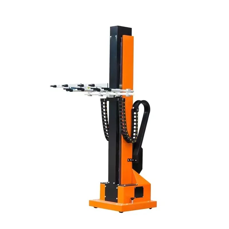 Changhe Automatic Electrostatic Powder Coating Reciprocator Spray Booths Up-Down Spraying Steel Painting Equipment