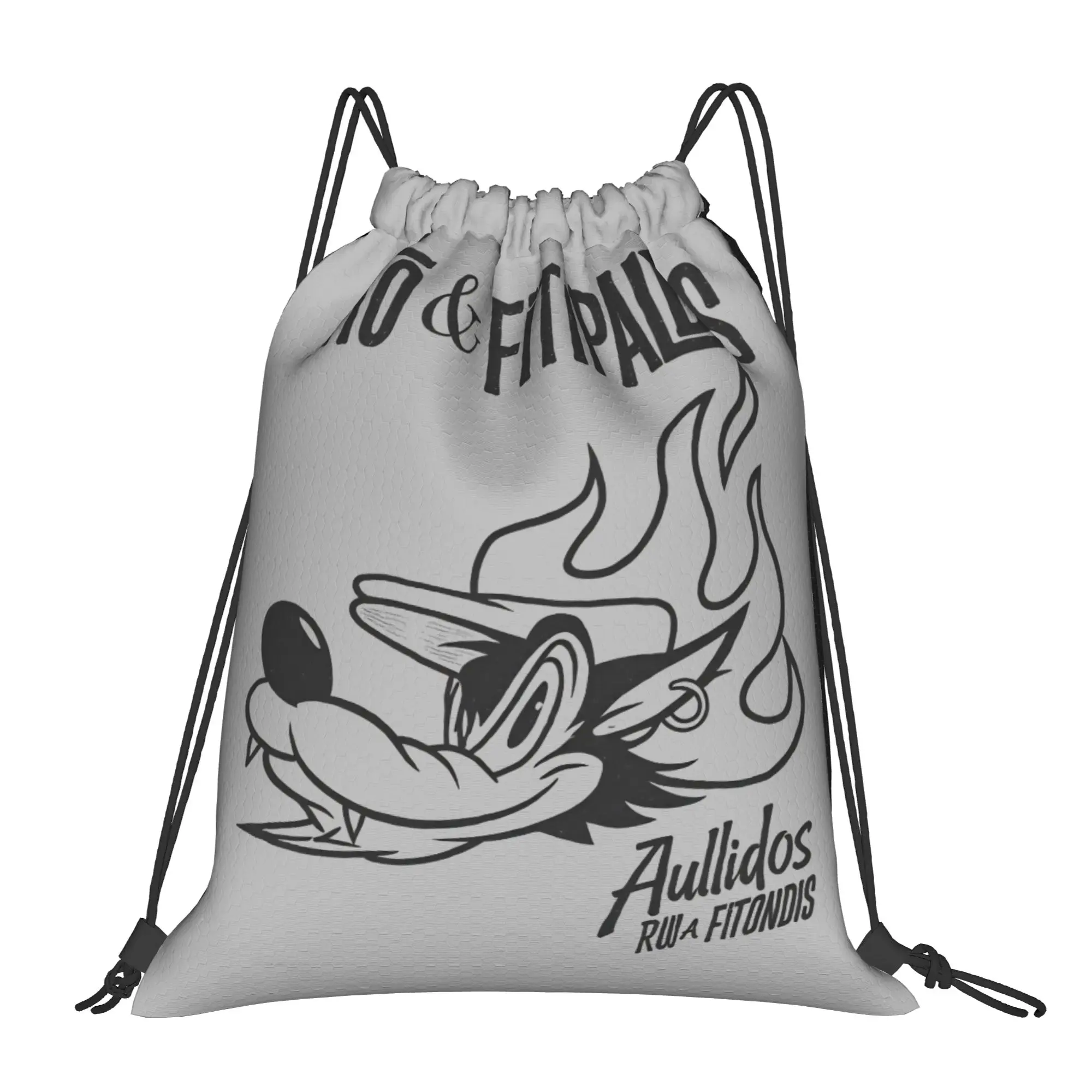 Fitos and Fitipaldis Drawstring Bag  Sports Students BackpackLightweight Minimalist Sackpack String Bags