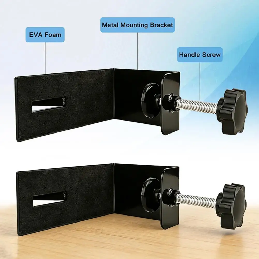 Lock Box Door Hook Adjustable Lock Box Door Mount Bracket Heavy Duty Stainless Steel Security Hook Universal Lock Box for Doors