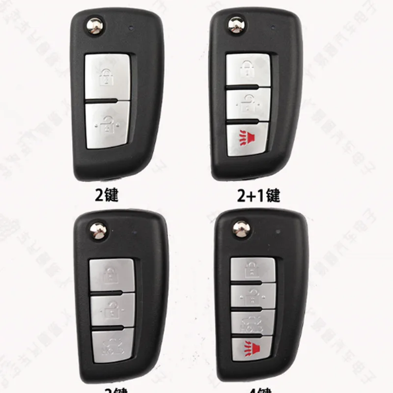 

2 шт. 2/3BTN корпус автомобильного ключа для Nissan Qashqai Sunny NV200 J11 Pulsar C13 Juke X-Trail T32 Micra Автомобильный откидной ключ NSN14