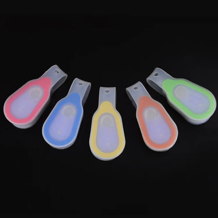 F5 LED Flashlights edc Clip on Night Safely Nursing Night Light Hands Free Strong Magnetic with a Keychain for Running Emergency