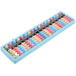 Digits Standard Abacus 17 Column Soroban Calculator Plastic Abacus Colorful Beads Learning Abacus Toys Kids Calculating