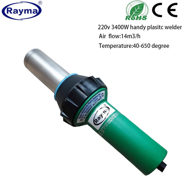 wysoka jakość !230V 3400W Plastikowa opalarka elektronowa Ręczna spawarka na gorące powietrze i dmuchawa na gorące powietrze Eron szybka wysyłka