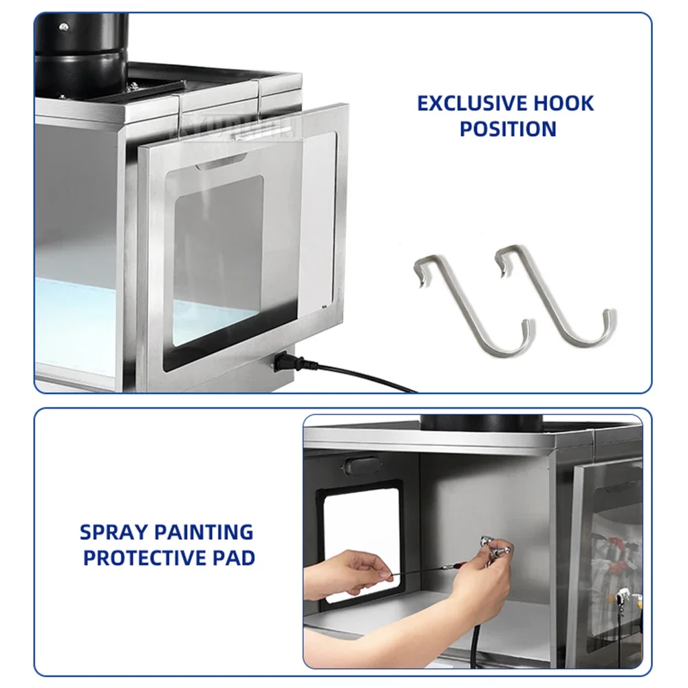 Model Spray Paint Exhaust and Drying Machine Painted exhaust box dryer Dust-proof Paint Drying Cabinet Painting and coloring