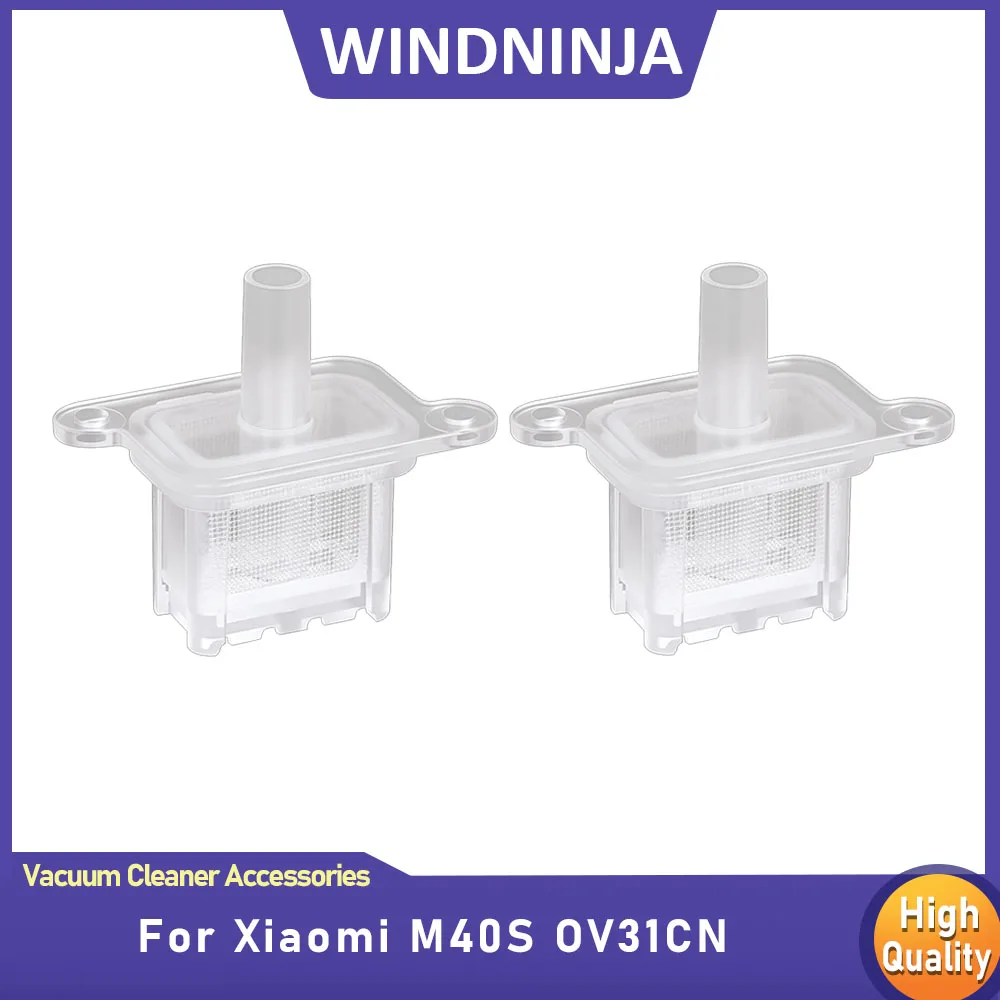 For Xiaomi Mijia M40S OV31CN Robot Vacuum Cleaner Water Tank Inlet Filter Plug Spare Parts Replacement