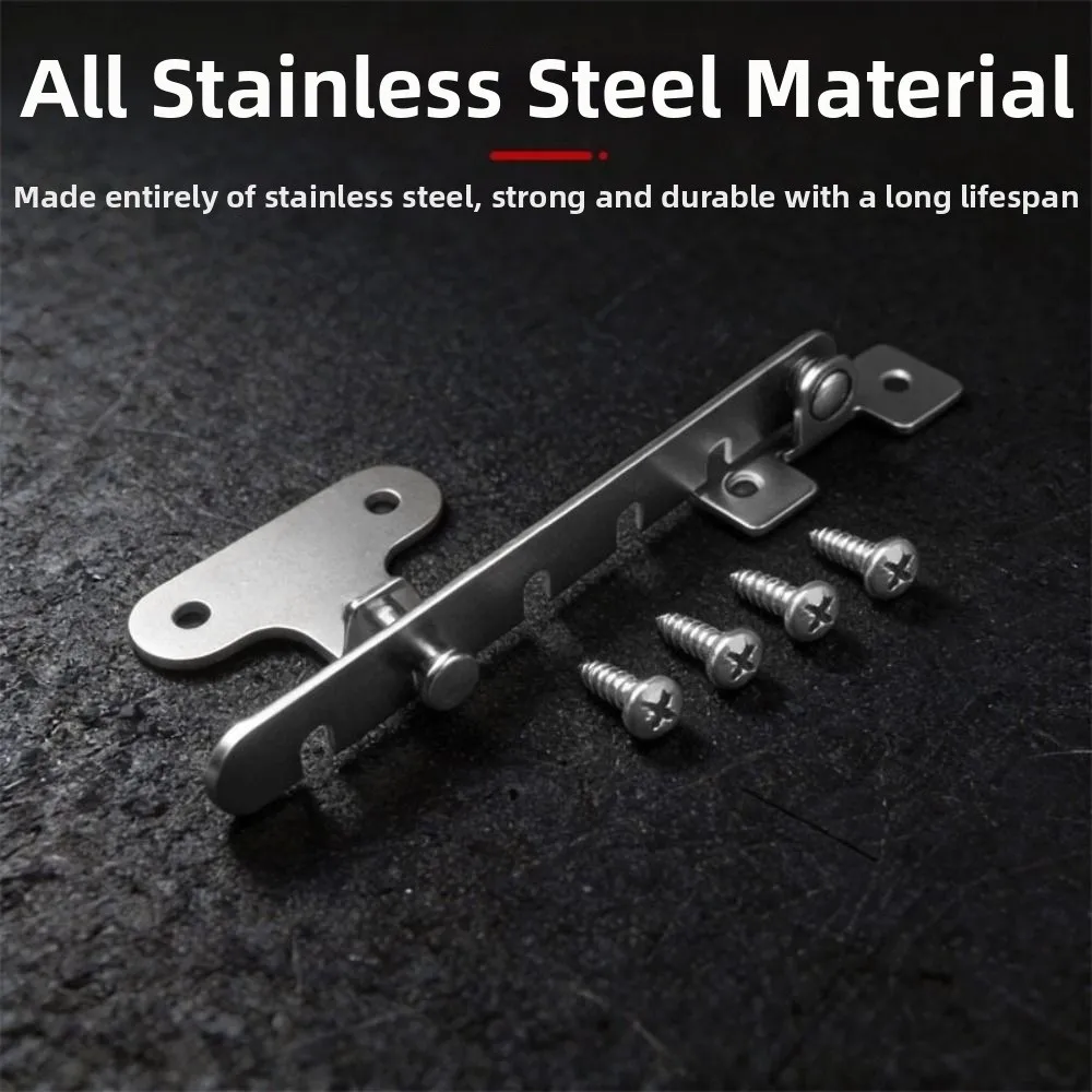 5 Gears Window Limiter Latch Adjustable Aluminum Alloy Ventilation Inner Opening Door Limit Window Support Wind Hook Latches