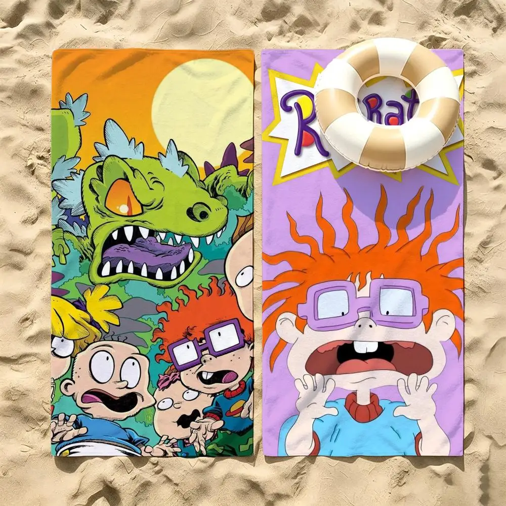 Cartoon Rugrats Towel Microfiber beach towel, quick-dry, sand-free, ultra-fine fiber, super soft.