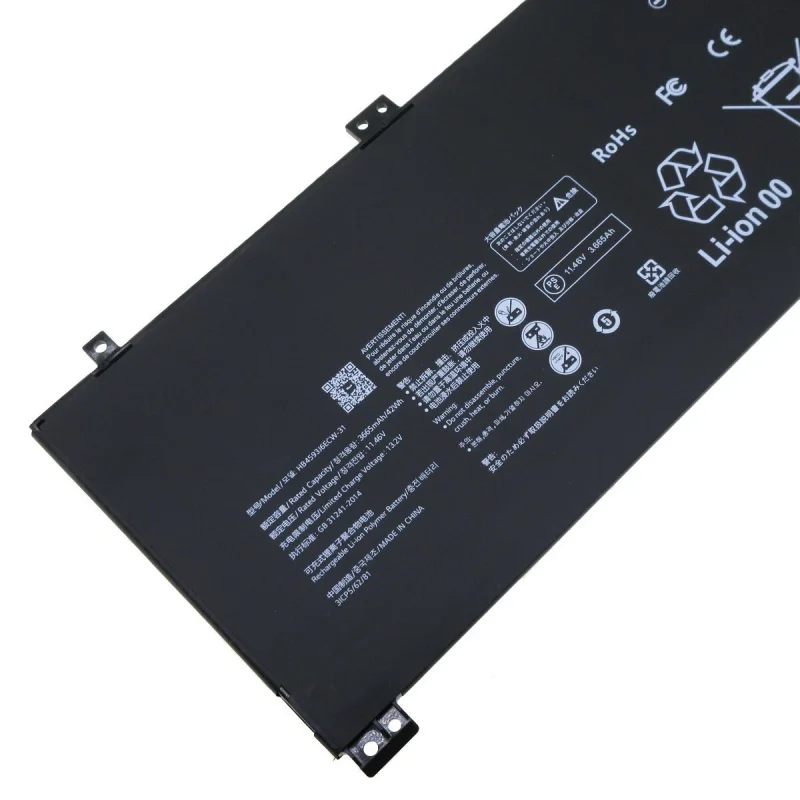 جديد HB4593J6ECW-31 بطارية الكمبيوتر المحمول 11.46V 42Wh لهواوي Matebook 13(2020) WRT-WX9 W29 W19 W09 WRTB-WFE9L WAH9L WFH9L WFH9F