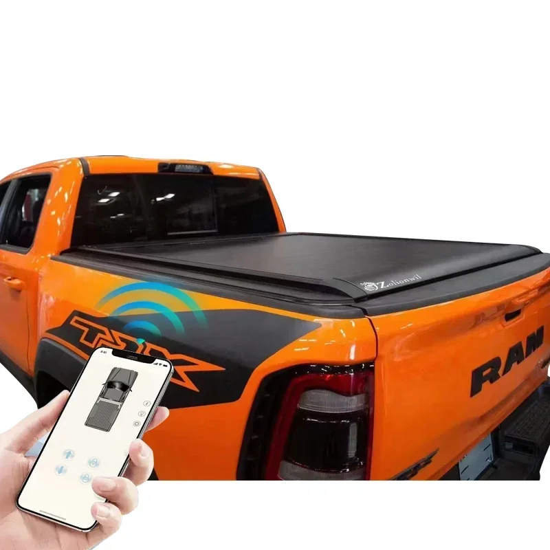 Car Accessories Aluminum Retractable Rear Trunk Cargo Bed Cover for Dodge Ram