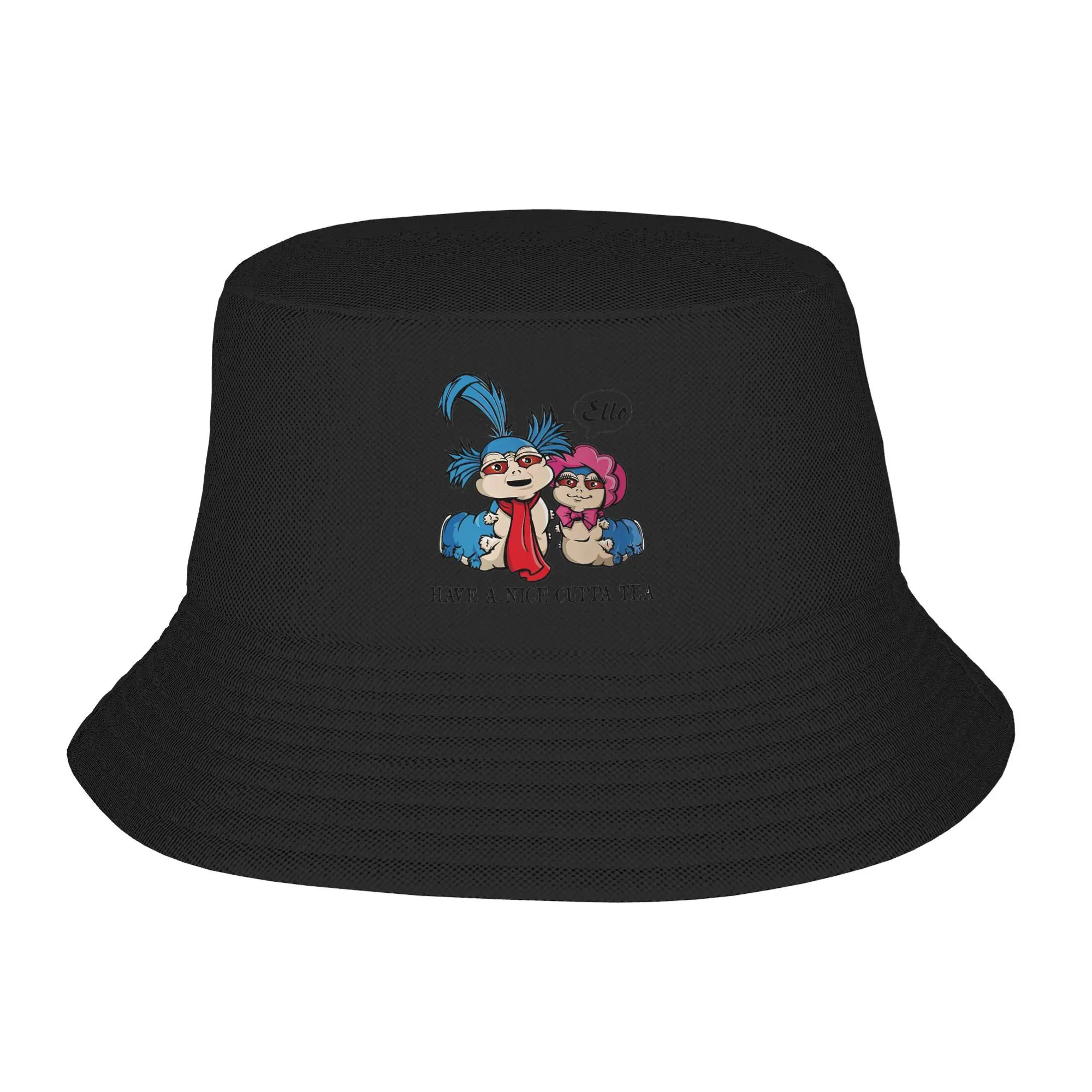 

Ello! The Worm Labyrinth Bucket Hat Panama Bob Hats Outdoor Cool Autumn For Summer Beach Fishing Unisex Fisherman Caps