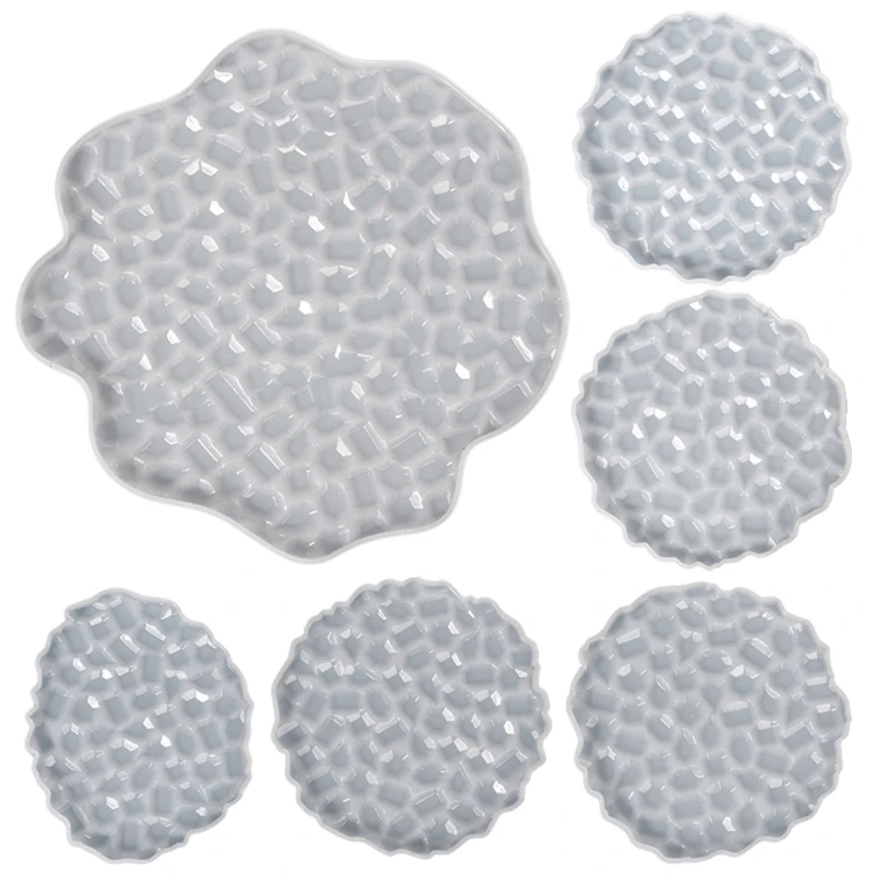 

Силиконовая Гемеотричная зеркальная пластина, форма для ювелирных изделий, эпоксидная форма, форма для литья смолы