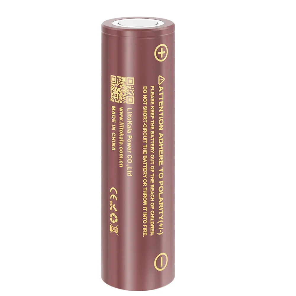 LiitoKala HG2 18650 3000mAh battery 3.6V discharge 20A dedicated High power discharge