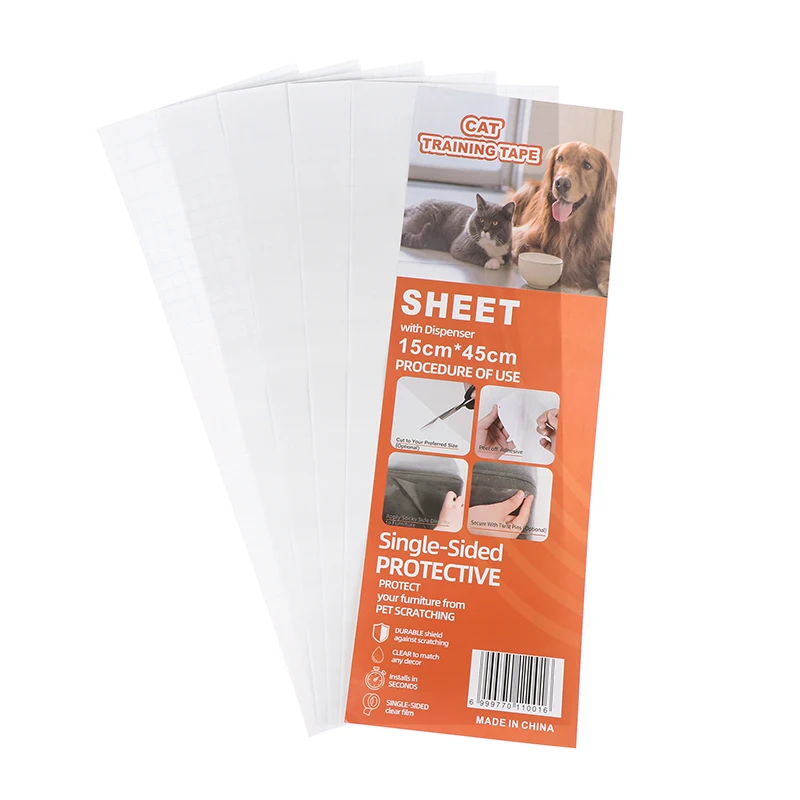 

Прозрачная водонепроницаемая лента для дивана из ПВХ, защитная лента для мебели, прозрачная самоклеящаяся лента для защиты мебели с кошками от царапин