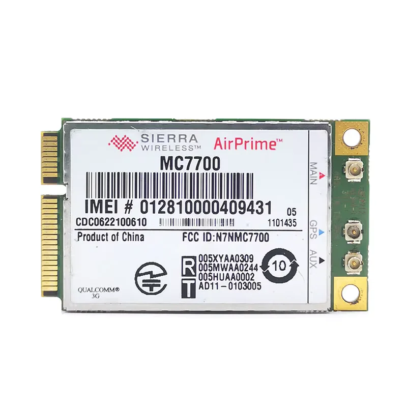 Mini PCI-E 3G/4G WWAN GPS module Sierra MC7700 PCI Express 3G HSPA LTE 100MBP Wireless WWAN WLAN Card GPS Unlocked