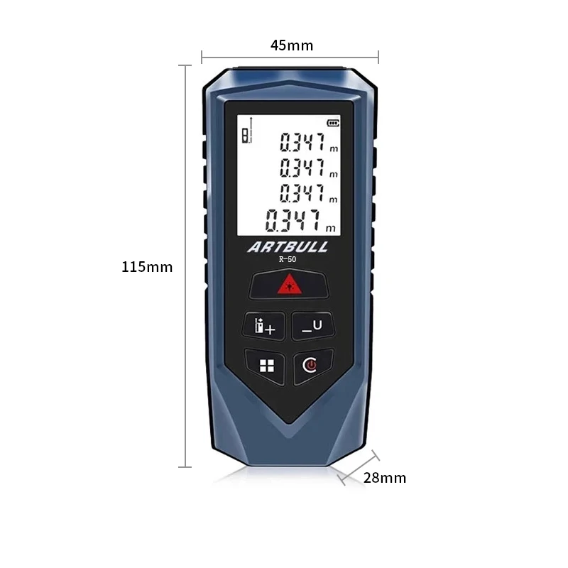 100m Infrared Rangefinder Laser Distance Meter 50m Digital measure tape Laser meter