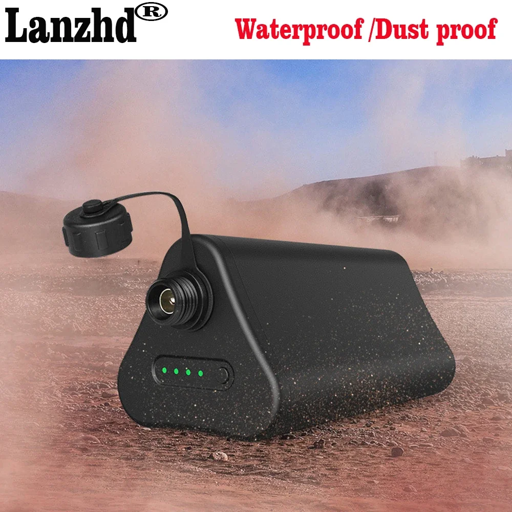 

Dust proof 18650 IP67 waterproof battery 12V Lithium Li ion Battery pack large capacity 3500mAh For outdoor sound lighting