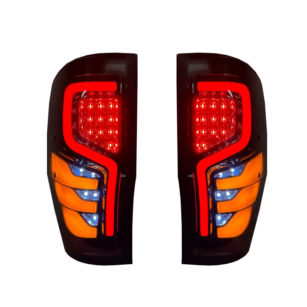 

Car Pickup Tail Lights Exterior Taillight Assembly Rear Lamp DRL Turn Signal Reverse Brake Lights For Ranger Raptor 2015-2022