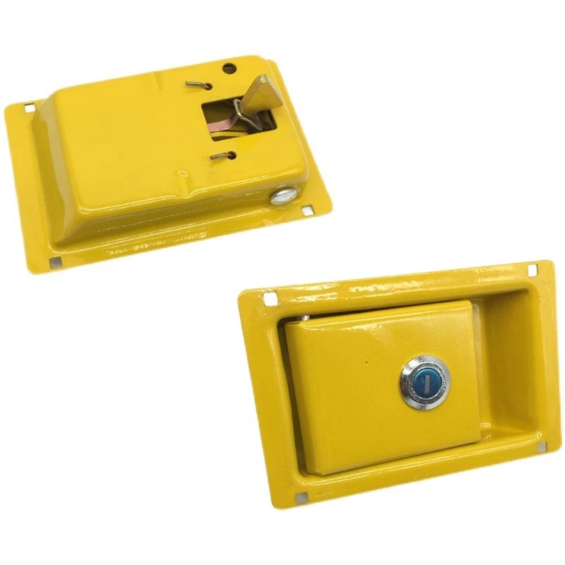 

For Sany SY75 135 215 235 265 365 toolbox side door lock side door side cover lock high quality Excavator Accessories