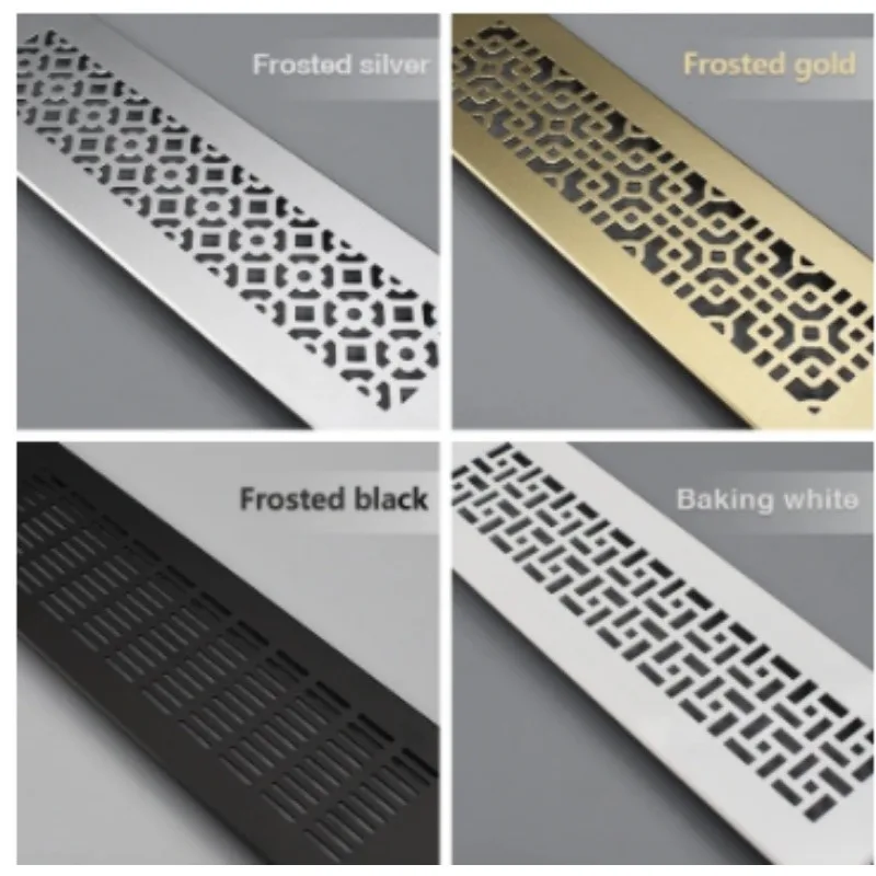 

Aluminum Alloy Air Vent Ventilation Sheet Snowflake Honeycomb Perforated Sheets Closet Ventillation Grille Vents Hole Grille