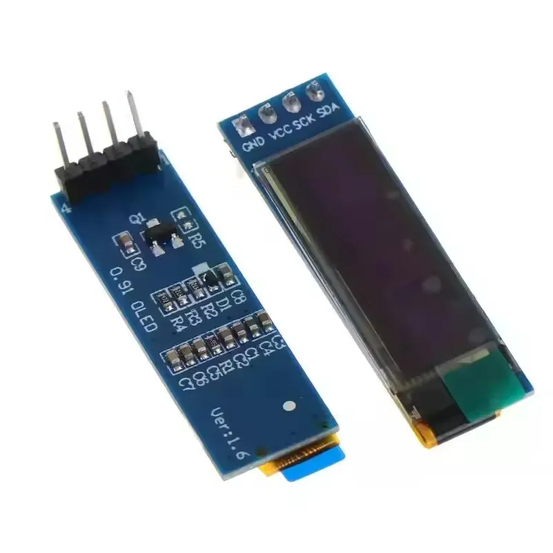 I2C 4-Pin Display Ultra-Compact 0.91