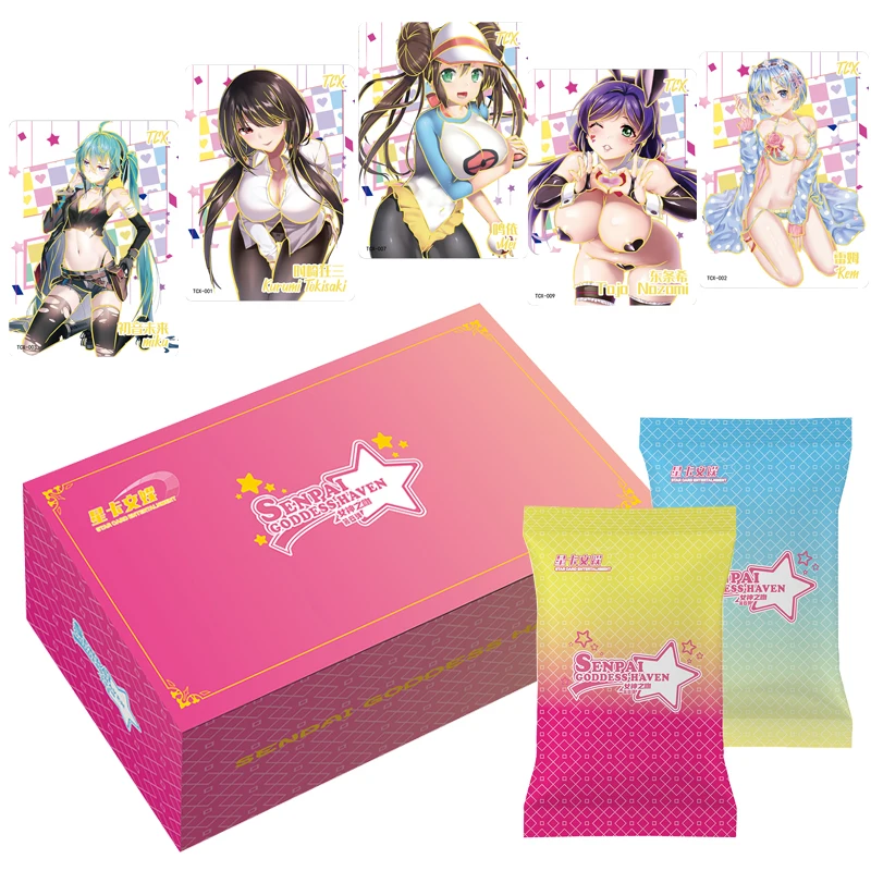 

Goddess Story Collection Card Senpai Goddess Haven Anime Beauty Girls Rare Limited Game Card Booster Box Toys And Hobbies Gifts