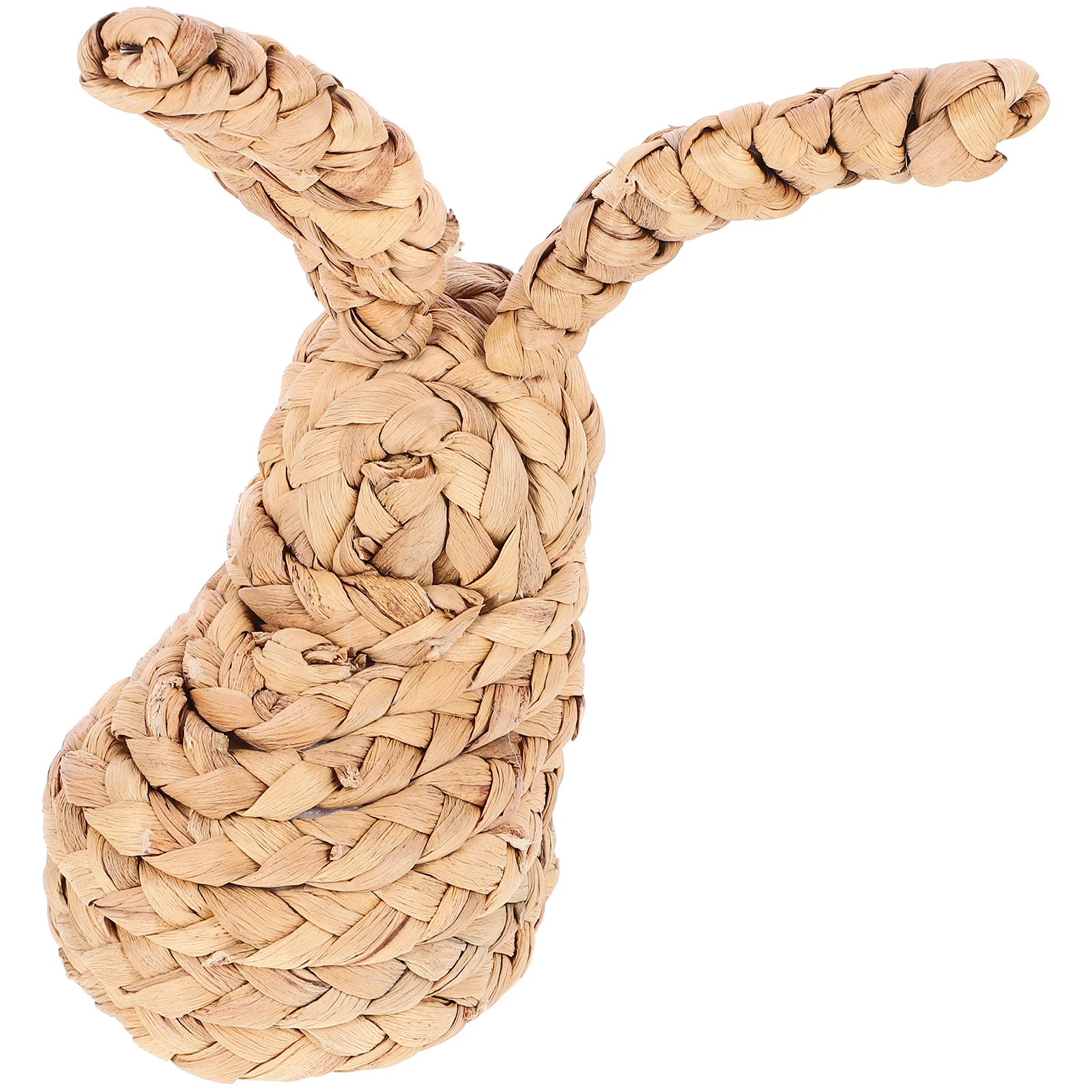 

Rustic Straw Woven Bunny Easter Decoration Desktop Easter Bunny Decor Spring Rabbit Ornament Holiday Party Decor