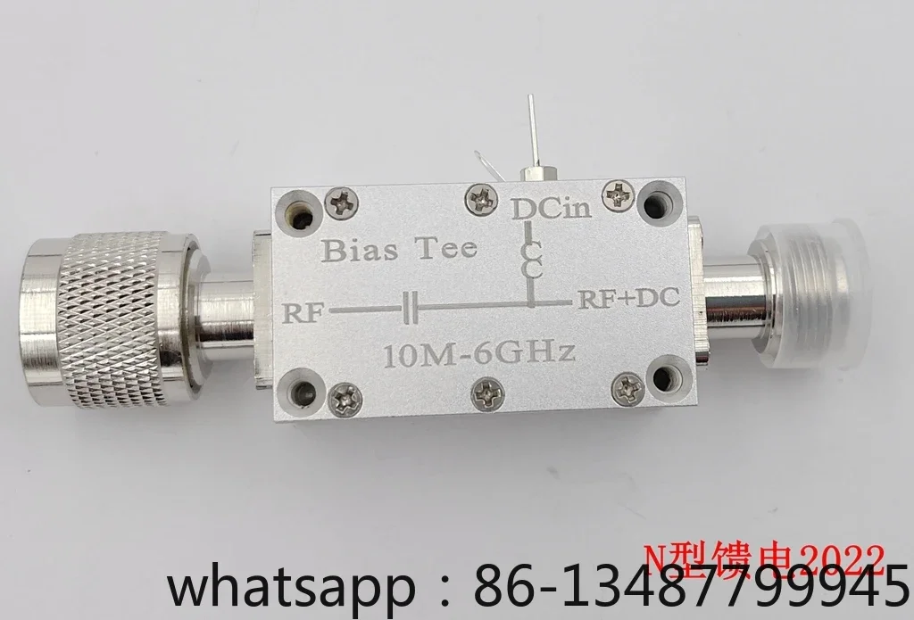

N-образный радиочастотный питатель RF делитель постоянного тока Биродка 10 МГц-6 ГГц
