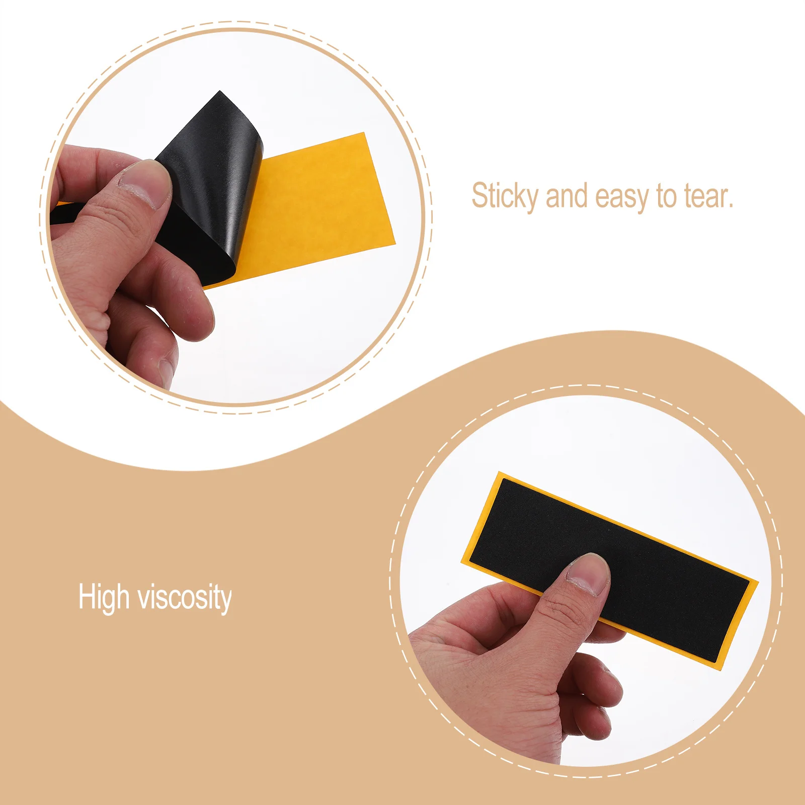 10 pezzi adesivo per skateboard con dito nastro antiscivolo per bambini mini skateboard adesivi adesivi durevoli di ricambio ambientale