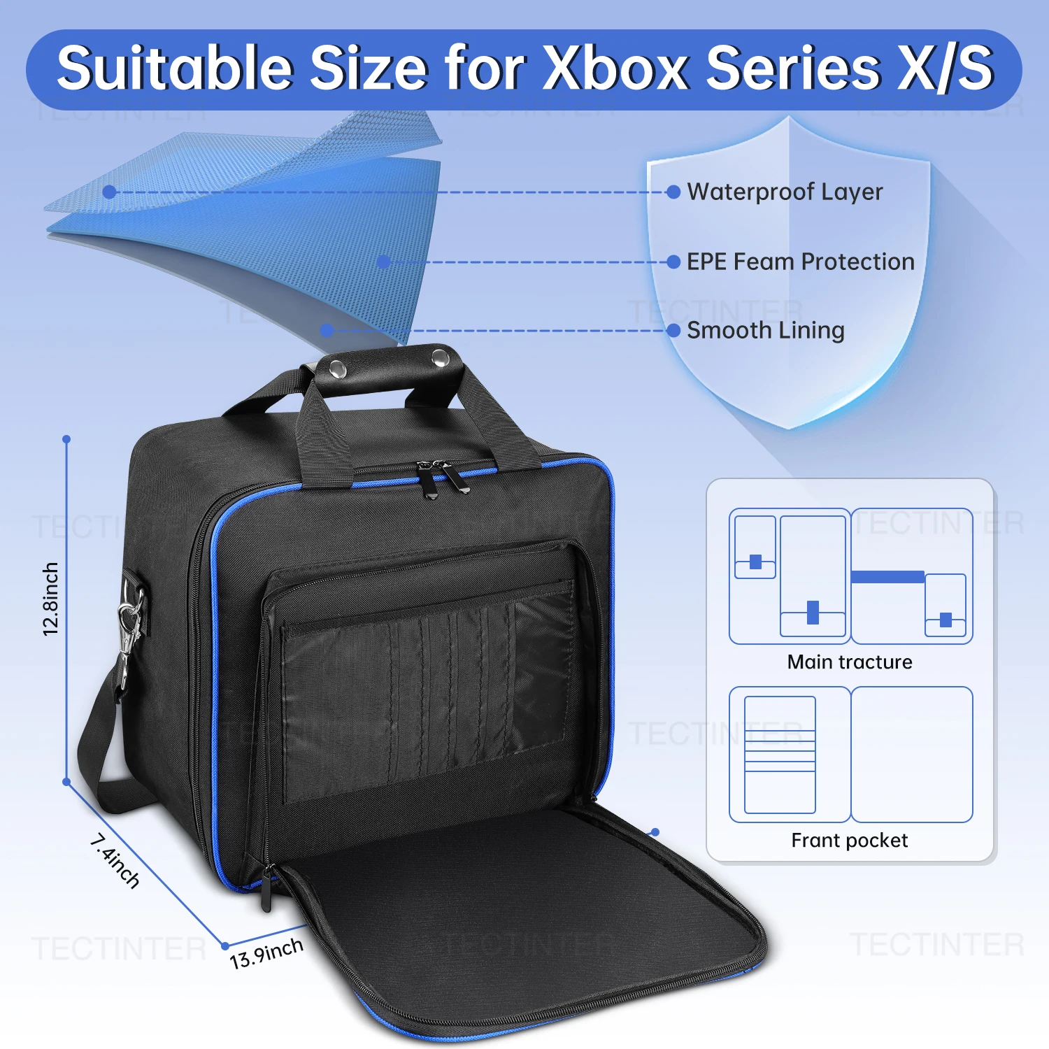 حقيبة حمل حقيبة تخزين لوحدة ال - مراجعة Travel Bag Xbox Series S وسعره