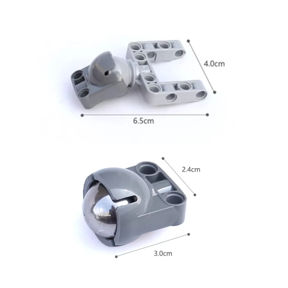 MOC Universal Wheel 92911 92910 giunto sferico dello sterzo bb607 compatibile con legoeds Robot EV3 6023956 4610380 99948 Building Block