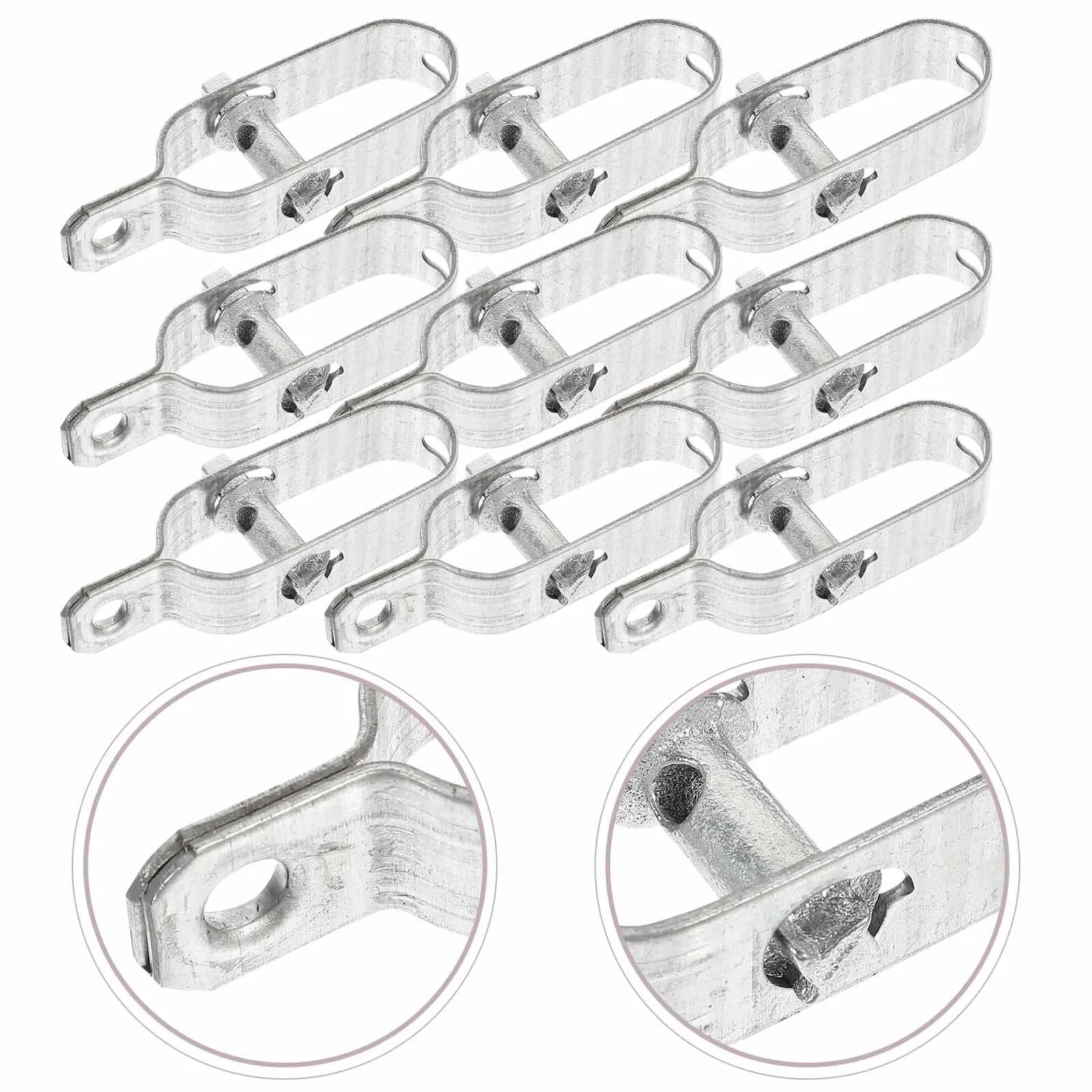 10 Pcs The Strings Iron Wire Tensioner Steel Rope Metal Bailing Wire Garden Clamp Tool Tightener Fastener Creative