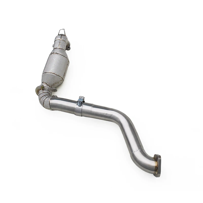 OBM Stainless Steel Exhaust Downpipe For Benz A35 CLA35GLB35GLA35 2.0T 2020-2021 Premium Quality Exhaust Pipes