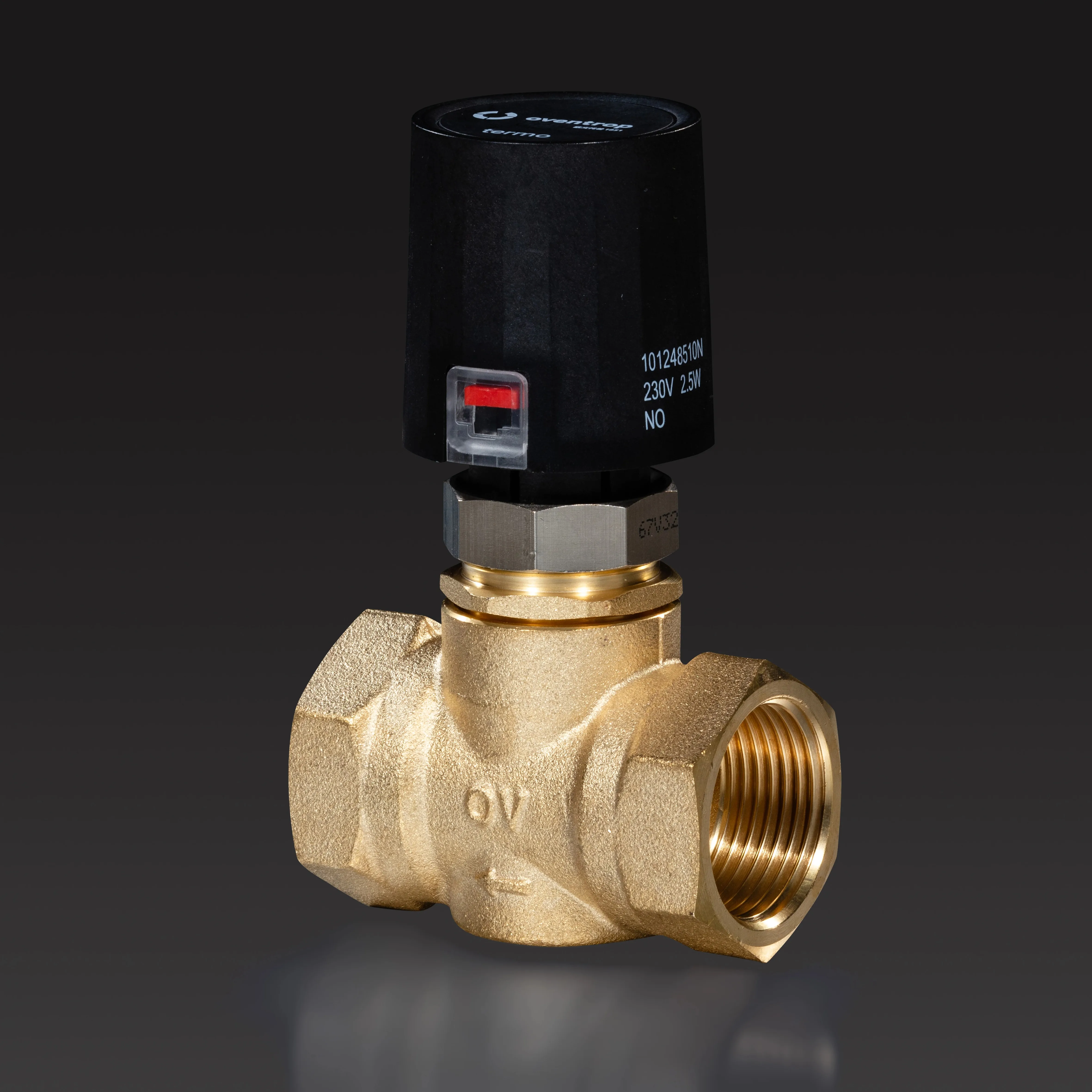 Ovetop electric two-way valve electric heating two-way valve DN20/25 in Germany