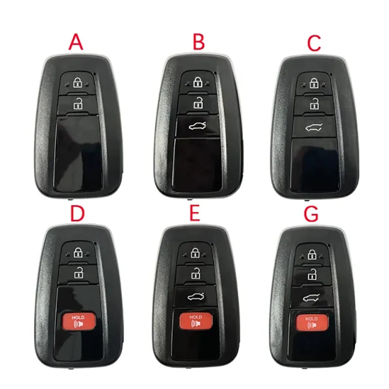 CS007096 XM38 Upgrade Modification Key Shell Case For Toyota Camry Crown Avalon 4 Runner Land Cruiser Prius RAV4 Replace