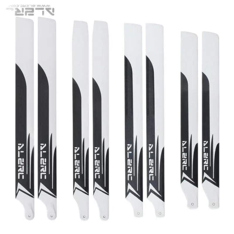 ALZRC X360 380 420 Helicopter 370mm/380MM/420MM/505mm Carbon Fiber Main Rotor Blade