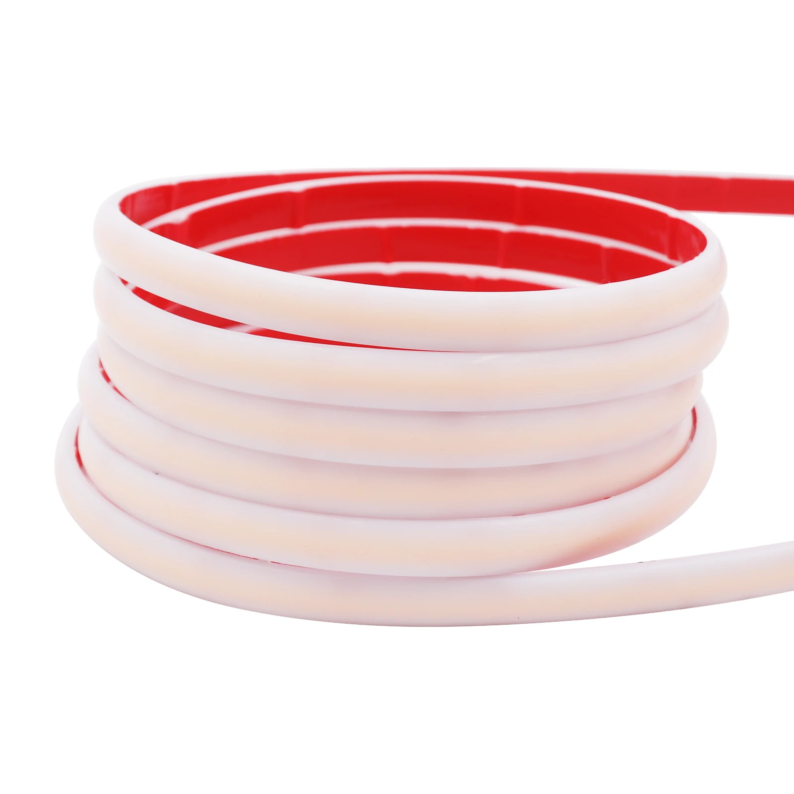12V 24V IP68 Wasserdichter COB-Neonstreifen, hochhell, 320 LEDs/m, gelb/rosa/rot/weiß/eisblau/rosa, flexibles Bandseil, LED-Licht – Detail 14