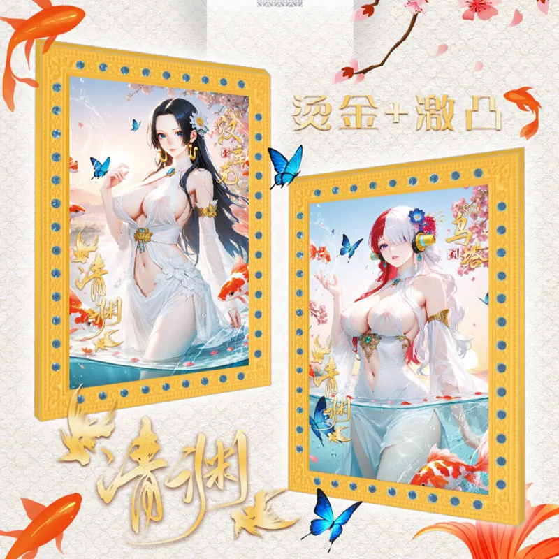 2025 Neuester Großhandel Yuanhang Culture One Piece Wave 4 Collection Waifu Card Boa Yamato Booster Box Beliebter Handel