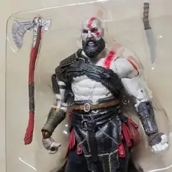 Anime God Of War Kratos Vinyl Model  Figure Christmas Gift for Children 20cm