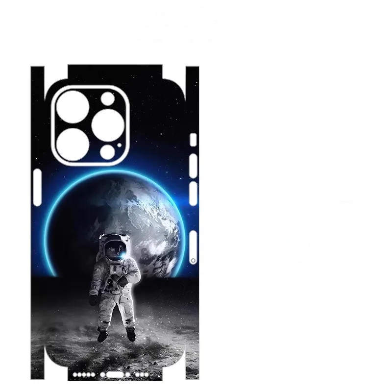 Full Coverage Colorful Phone Stickers Film For iPhone 17 1615 13 14 Pro Max Back Skins Sticker For iPhone13 Mini Cover Body Film