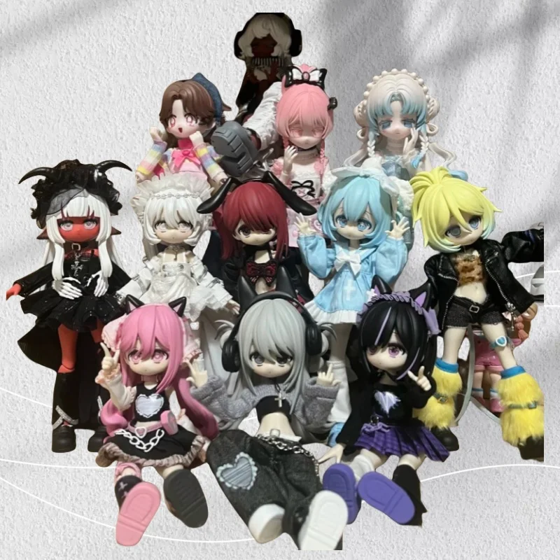 Geinne 10000 الهروب خطط صندوق أعمى Kawaii أنيمي عمل أرقام المنقولة المفاصل Bjd دمية نموذج تمثال Kawaii اللعب مفاجأة هدية