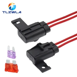 1PCS Car insert Fuse The Fuse Holder，Waterproof fuse box 12AWG Medium Car insert 600V