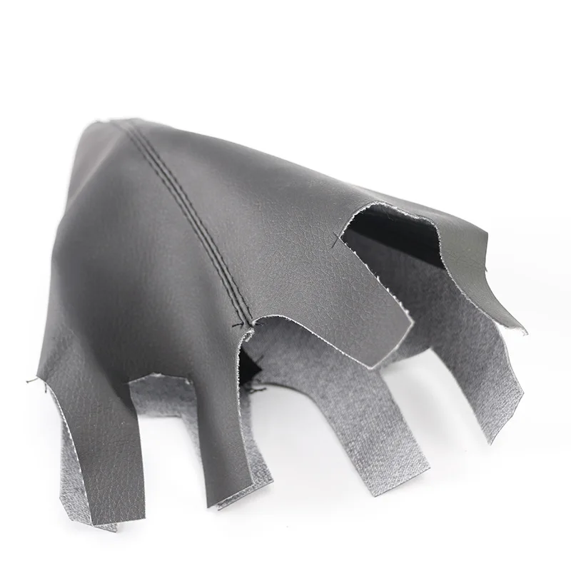 For Honda CR-V 2006-2011 Car Leather Gear Stick Gaiter Boot Cover Black Stitch Shift Lever Cover Brand New Car Accessories