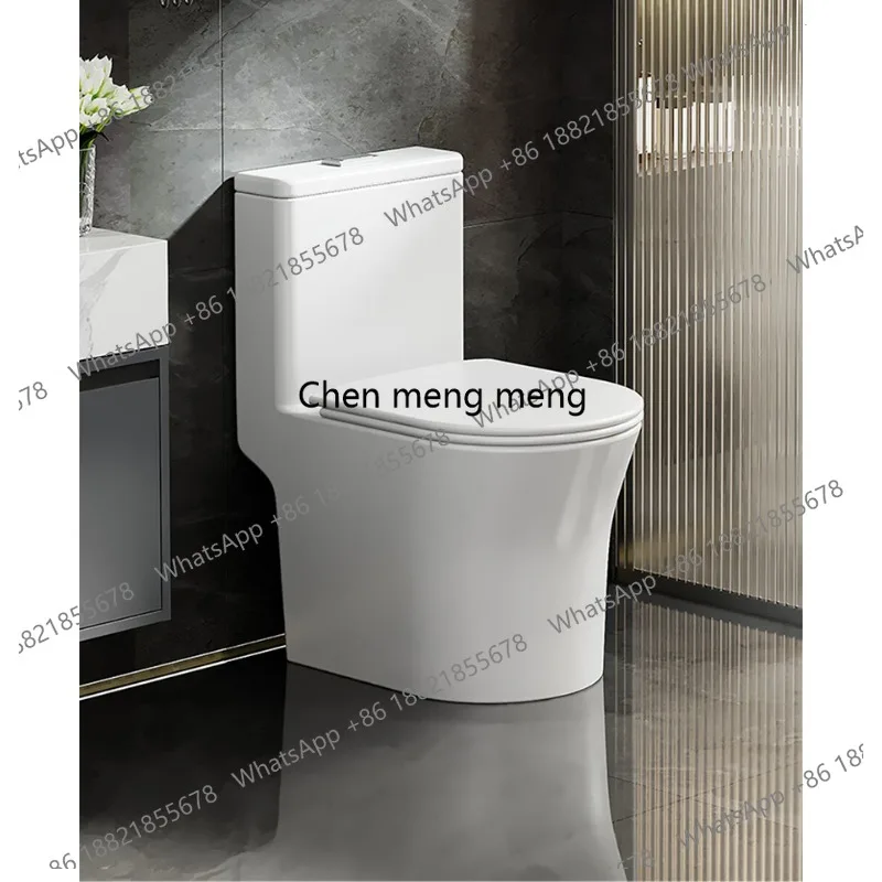

Toilet small apartment household siphon anti-odor and splash-proof ceramic toilet 55cm