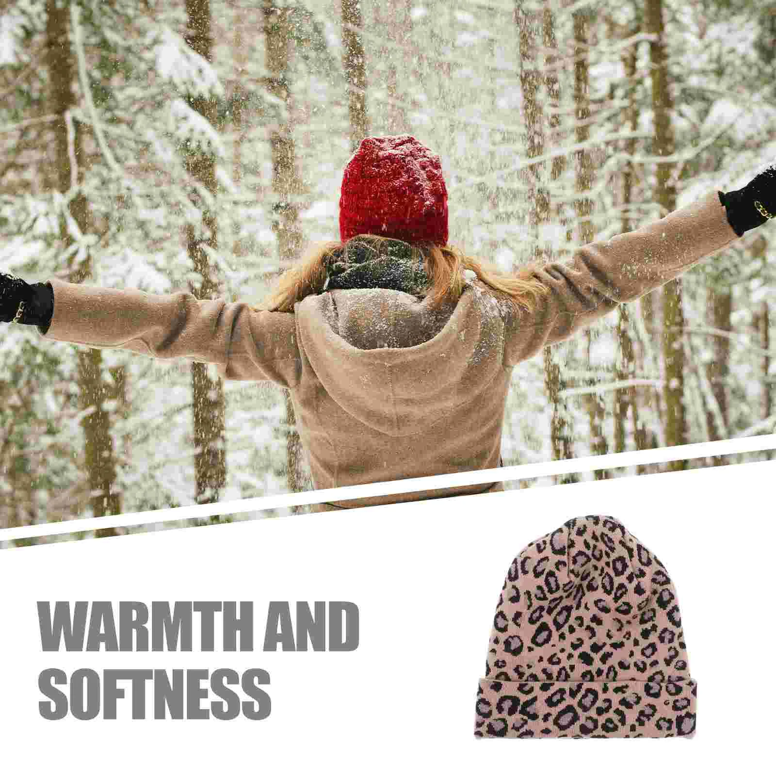 Camel Wool Knitted Hat Woman Warm Knit Fashion Beanie for Autumn woman Knitted Hat