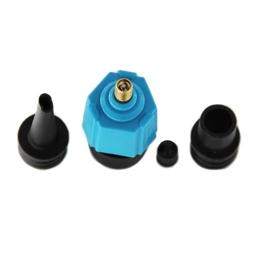 

Электрический насосный клапан-адаптер из синего нейлона для надувных лодок, каяков, сапбордов, для использования с водяными насосами 12В